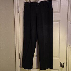 Lee Relaxed Fit Black High-Rise Mom Denim Jeans Women's Size 12, Great Condition